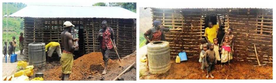 As a result of the training, one local church in southwestern Uganda built a house, kitchen and latrine for a family from the Batwa minority group.