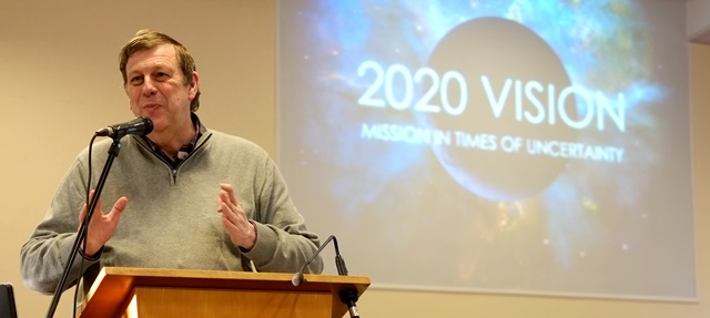 Martin Lee, executive director of Global Connections, challenged Christians from the West to engage with others in the spirit of friendship and cooperation, not dominance.
