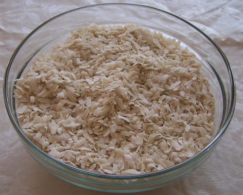 Beaten rice: $.60 for one kilo