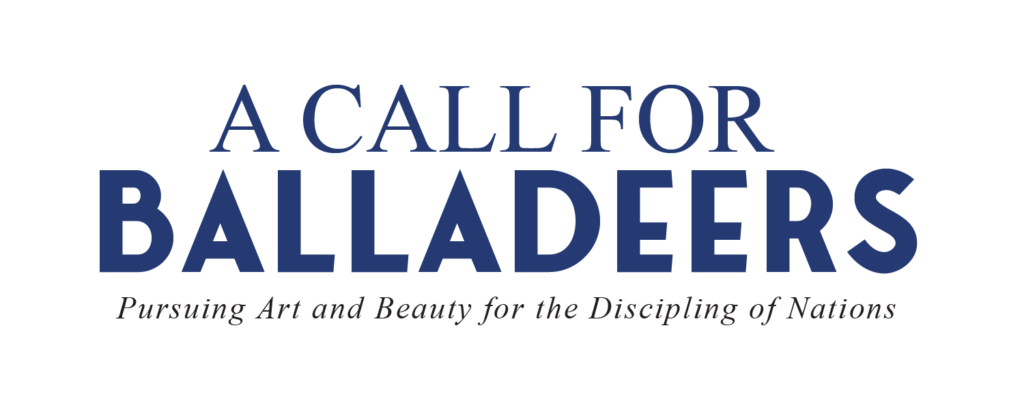 A Call For Balladeers title logo